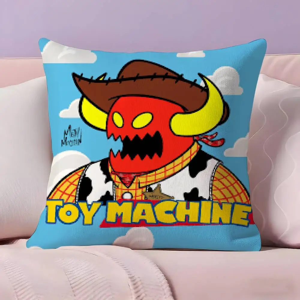 T-Toy M-MachineS S-SkateS كيس وسادة كيس وسادة فائق النعومة صديق للبشرة نسيج سحابة مثل الراحة وسحاب مخفي