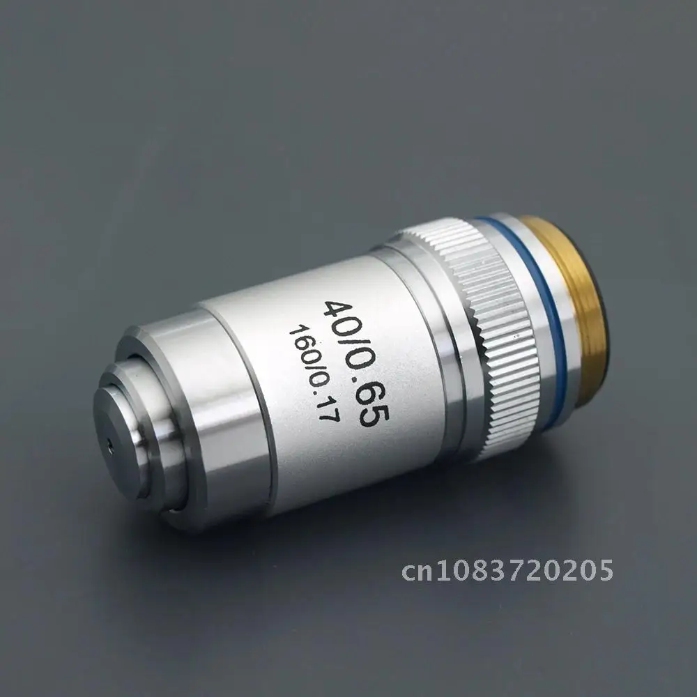 4X 10X 20X 40X 60X 100X High Quality Microscope Objective Lens Achromatic Objective Laboratory Biological Microscope parts