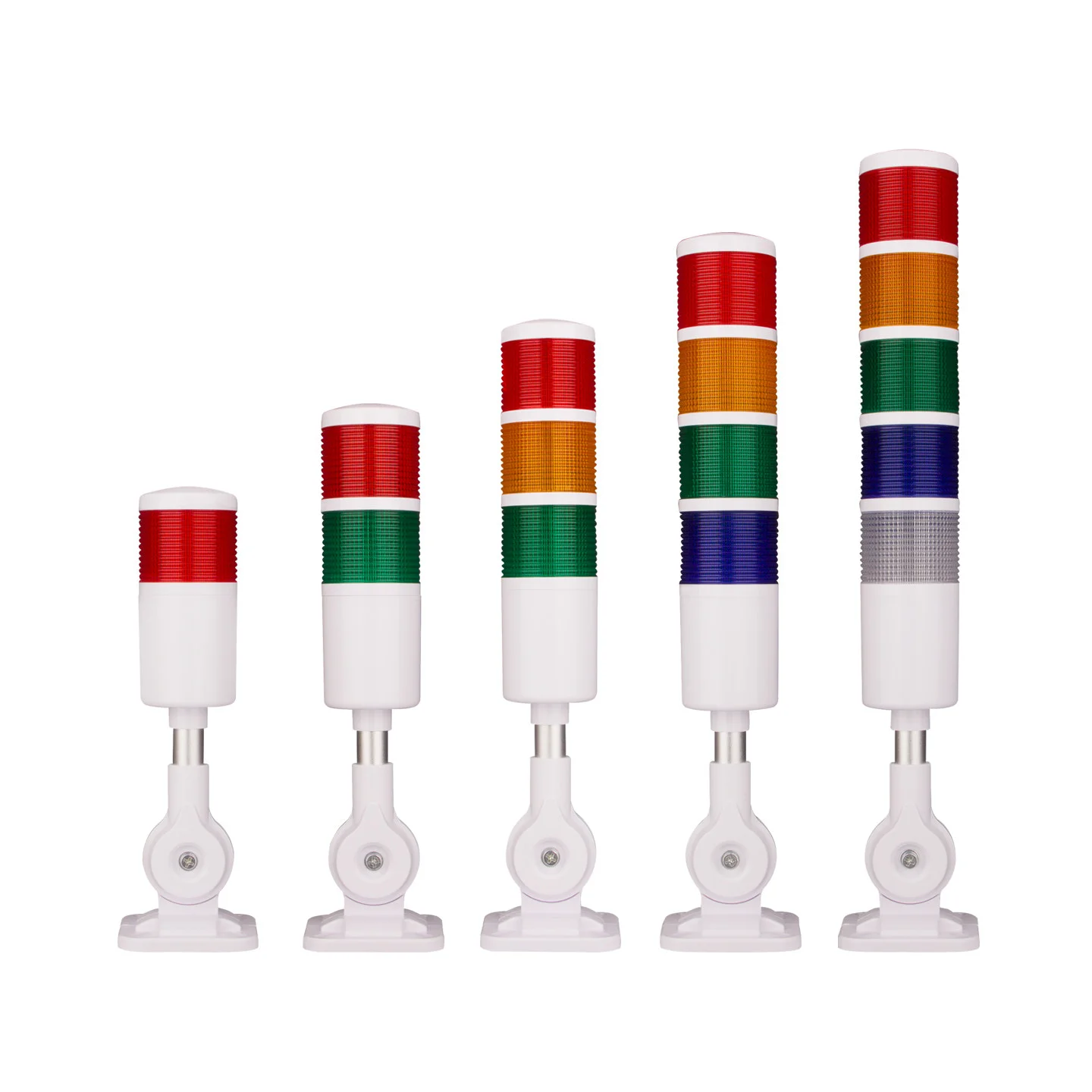 24V three color alarm indicator light, single, double, two, four, five color signal tower light, machine tool three color light