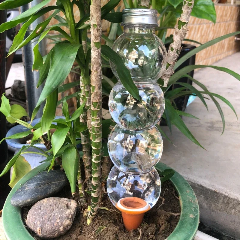 1/3/5Pcs Creative Automatic Water Device Plant Waterer Self Watering Home Garden Tools Gardening For Indoor And Outdoor Plants