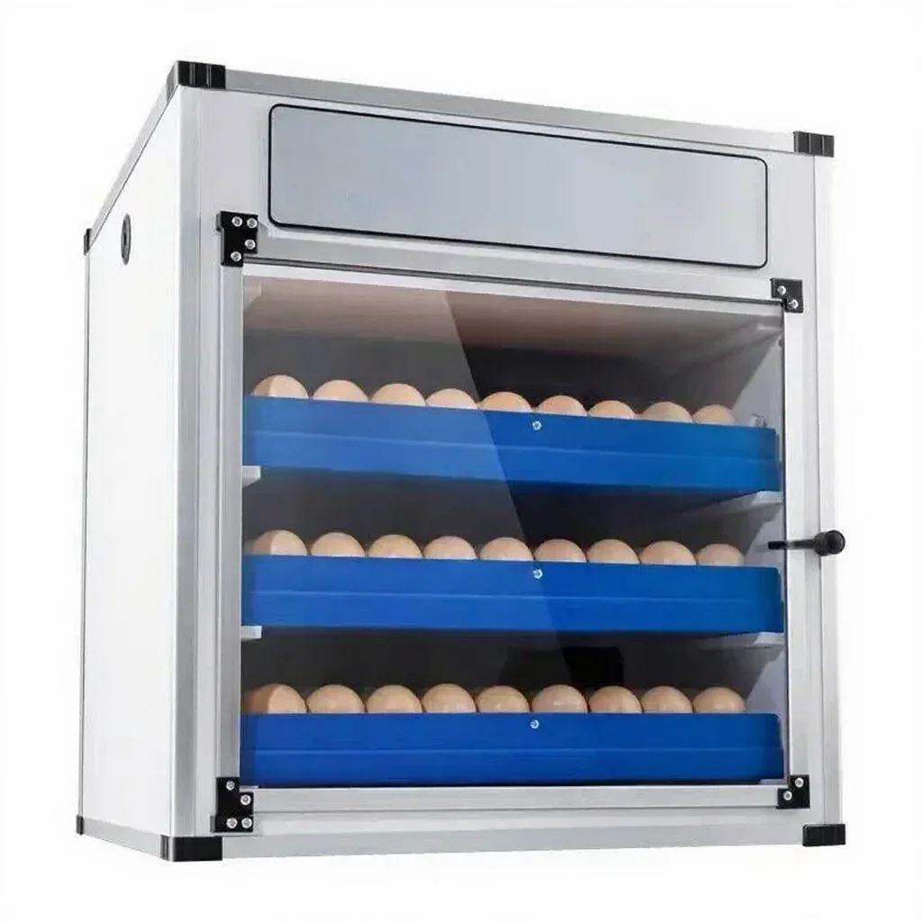 204/136 Smart Home eierincubator groot en medium, volautomatisch voor kip, eend, gans en codor