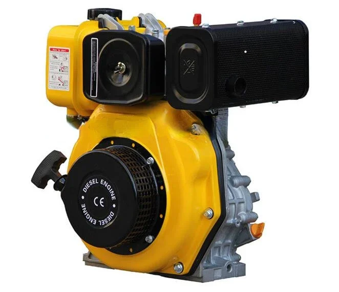 chinese small 1-cylinder air-cooled 4-stroke compact motor diesel engine