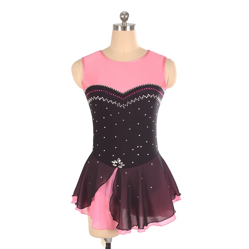 

Customized Children's Adult Figure Skating Dress Girls' Performance Dress Competition Grade Skirt Leotards for Girls Gymnastics