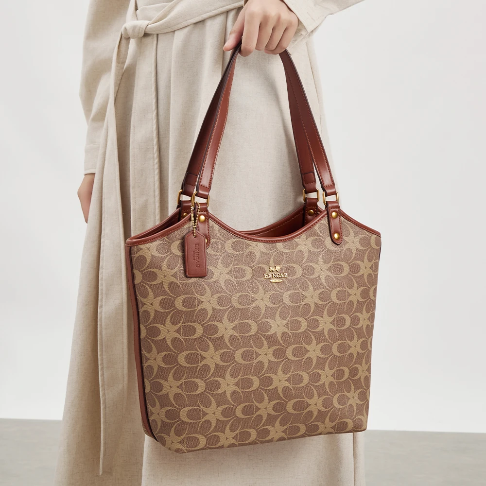 Light luxury handbag popular this year, single shoulder crossbody bag for women 2026 new versatile high-end tote bag