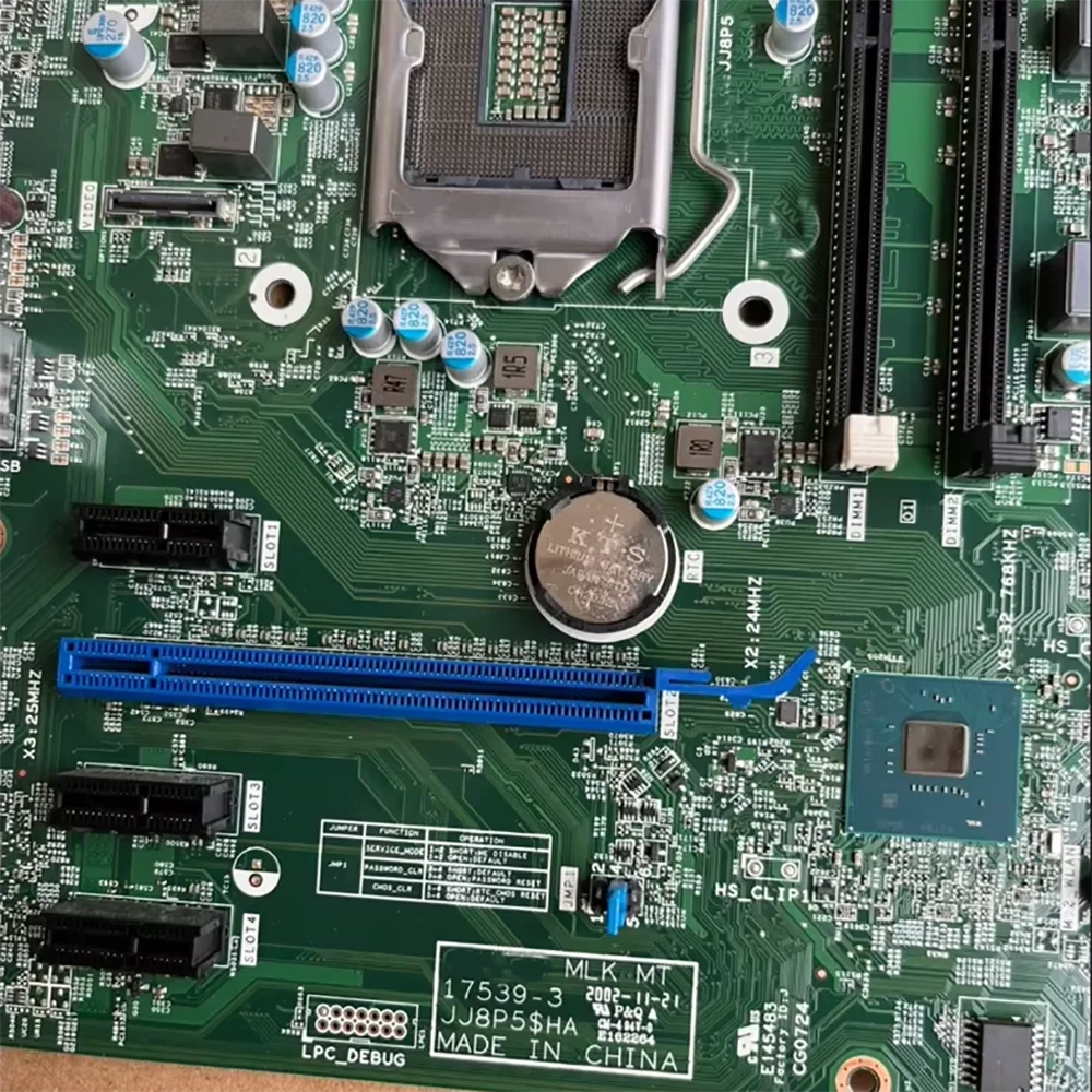 

17539-3 JJ8P5 HMX8D 0JJ8P5 0HMX8D Материнская плата Optiplex 3070 Tower MT