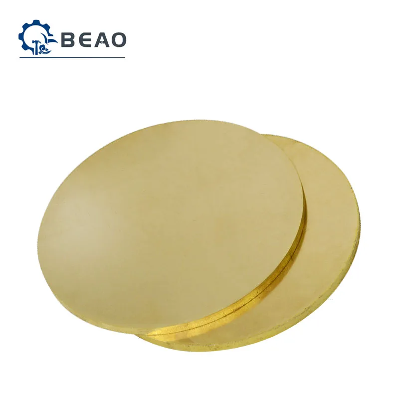 

Brass Plate Brass Discs Brass Sheet Round Pad Dia 50/100/150/200mm Thick 0.8/1/1.5/2/2.5/3mm