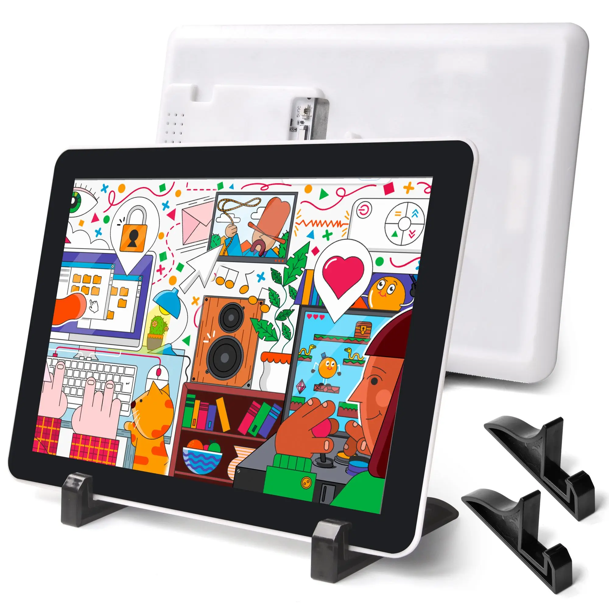 OSOYOO 10.1″ MIPI DSI Touch Screen for Raspberry Pi 5/4/3/2 | IPS 800×1280 | Driver Required | Industrial Embedded Monitor