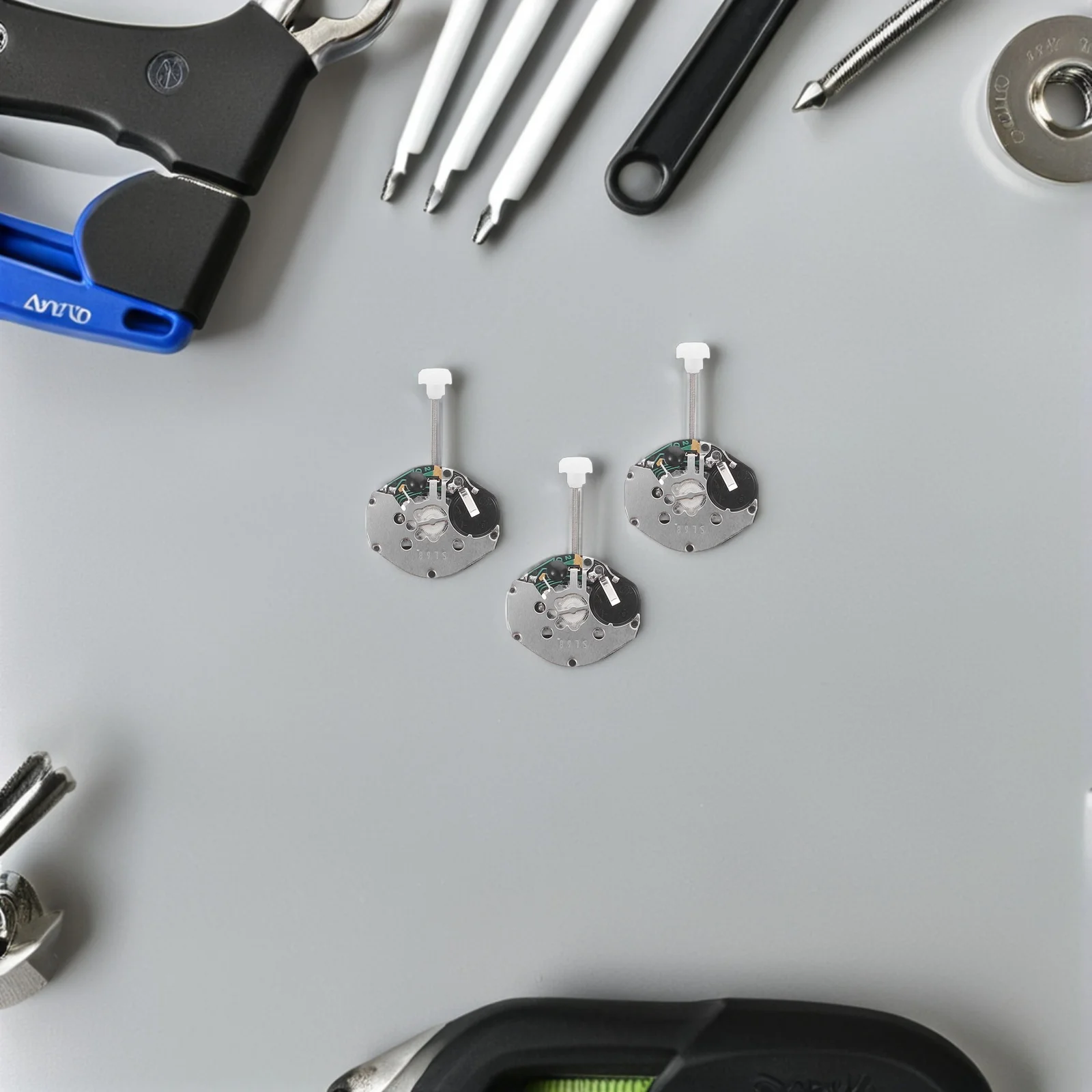 

5pcs Quartz Watch Movement Replacement: Lightweight Durable High Torque For Watch Repair Diy Projects Easy Installation Tool Kit