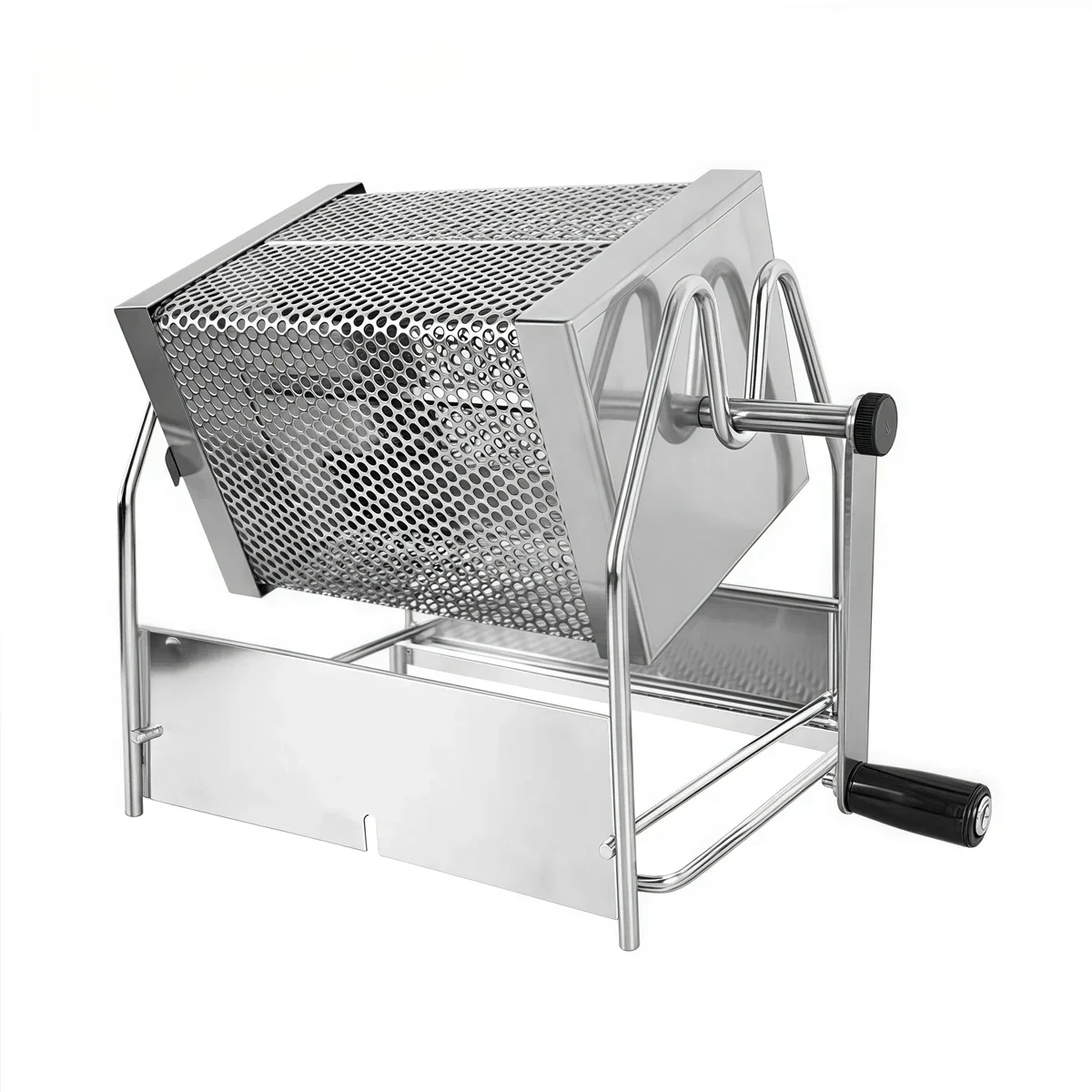 

Stainless Steel Coffee Bean Roaster Hand Crank Rotary Cage Baking Machine 2025 Hot Sale Brand. New And High Quality