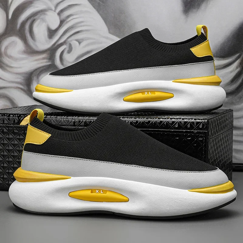 

Summer breathable home indoor men's thick soled fashionable couple walking shoes sports