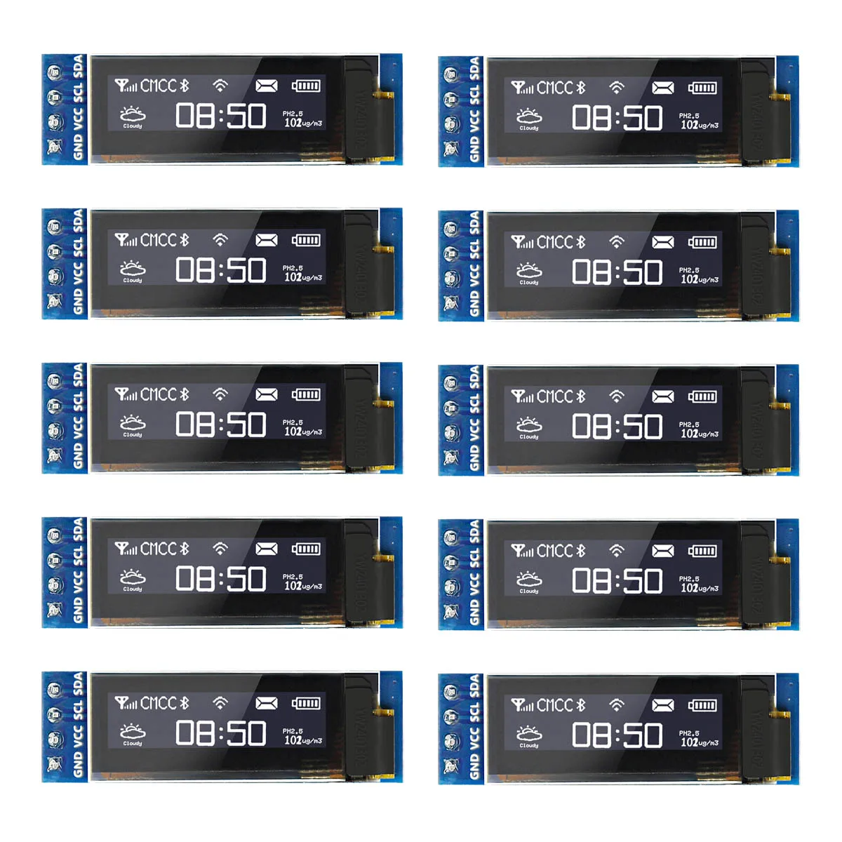 Variant: White 10Pcs