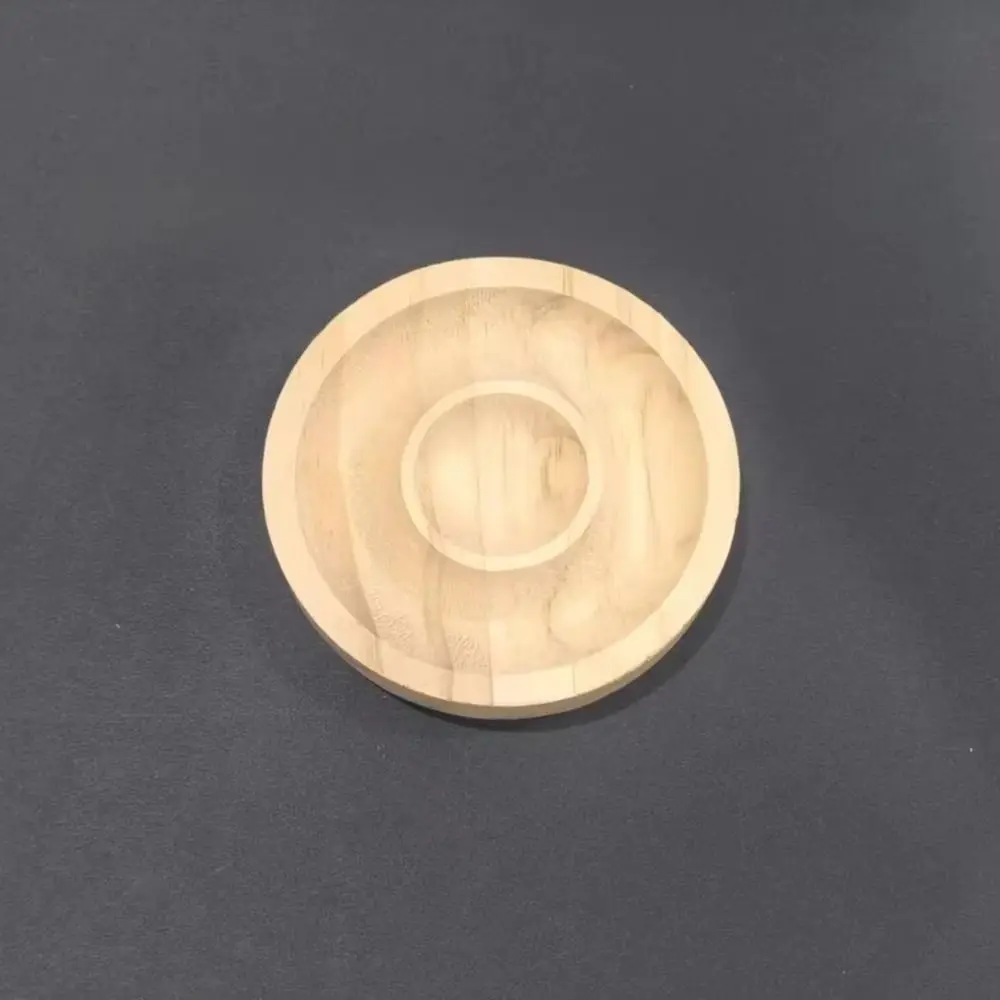 

1Pcs Organizer Mat Wooden Jewelry Tray 10cm DIY Bead Design Board Wooden Bracelet Display Stand Plate