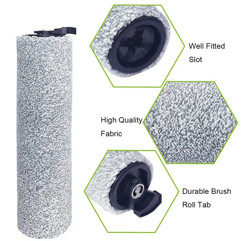 

A38T-3 Set Replacement Parts Roller Brush HEPA Filters Compatible For Roborock Dyad U10 Wet And Dry Vacuum Cleaner
