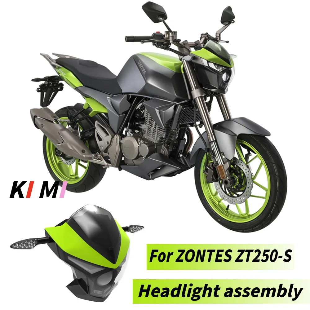 

Modified BK1300 big row motorcycle For ZONTES Ghost ZT250-S headlight assembly hood hood assembly