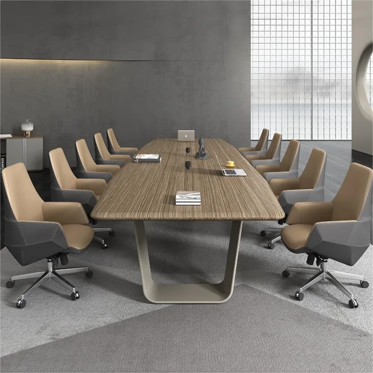 &Stable and Durable Modern Minimalist Design Office Furniture Conference Table Suitable for Office Building