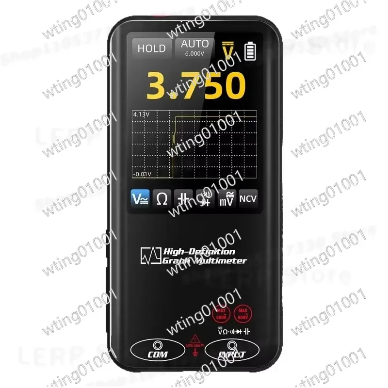 for Multimeter Digital High Precision Intelligent Anti Burning Voltage Meter Test Breakpoint Electrical Maintenance Special