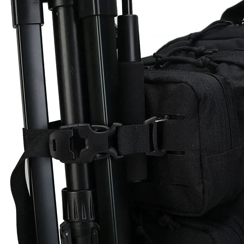 New 1/2Pcs Tactical Backpack Straps Lengthen Adjustable Fastening Strap Pack Buckle Straps Outdoor Backpack Accessories