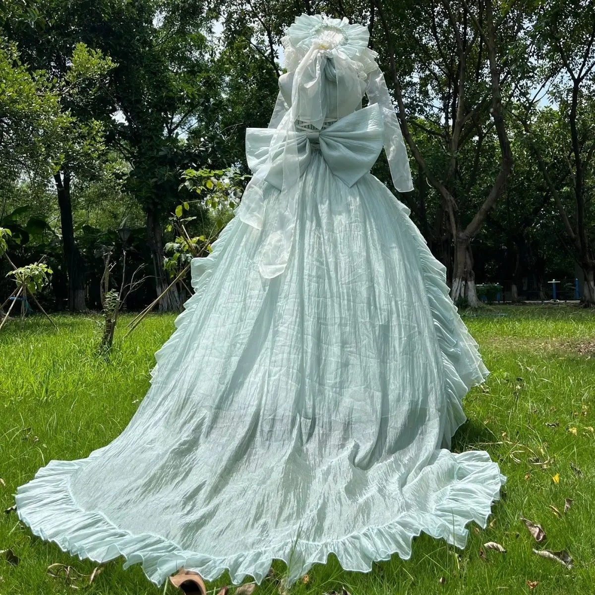 Hochwertiges Super-Fee-Kleid zum Geburtstag von Lolita, lang