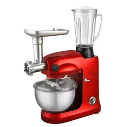 Commercial Multifunctional Vertical Mixer And Dough Mixer Egg Beater Meat Grinder Mini Egg Mixer 8L For Kitchen Baking