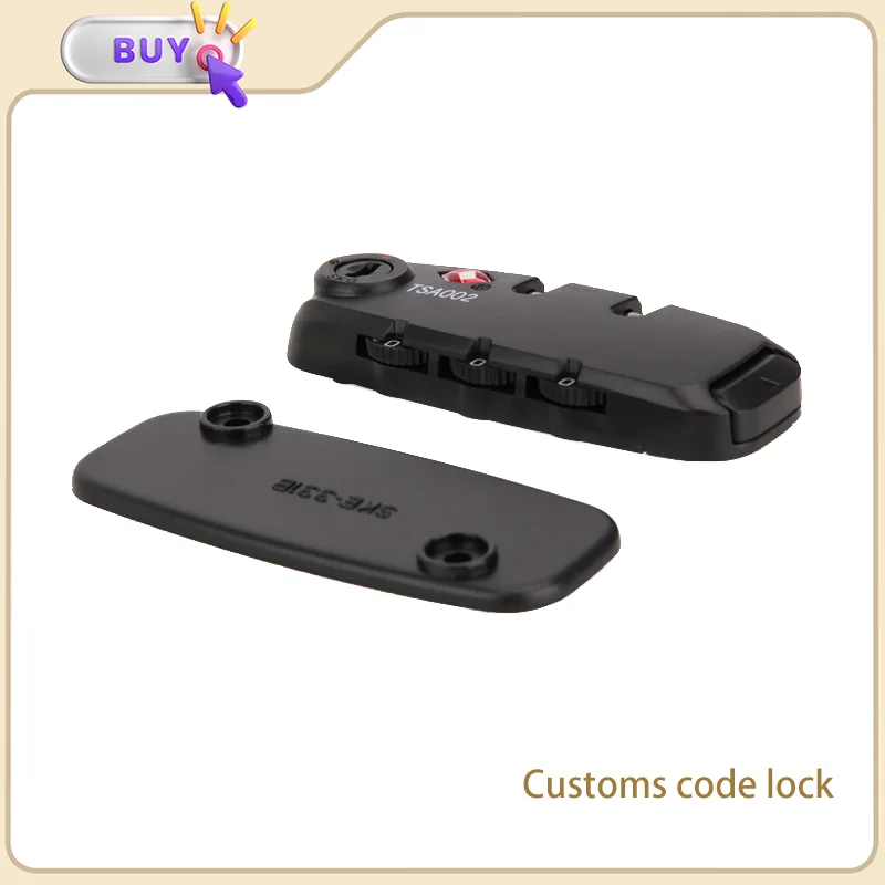 Manufacturers direct sales TSA-S047 luggage code lock, luggage code lock customs lock, travel luggage preferred shield