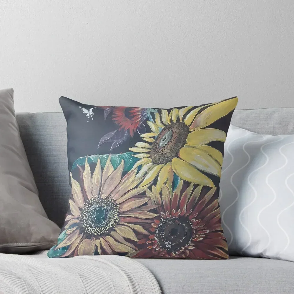 

All the Pretty Flowers Throw Pillow pillow pillowcase autumn pillowcase Cushion Cover For Sofa pillow