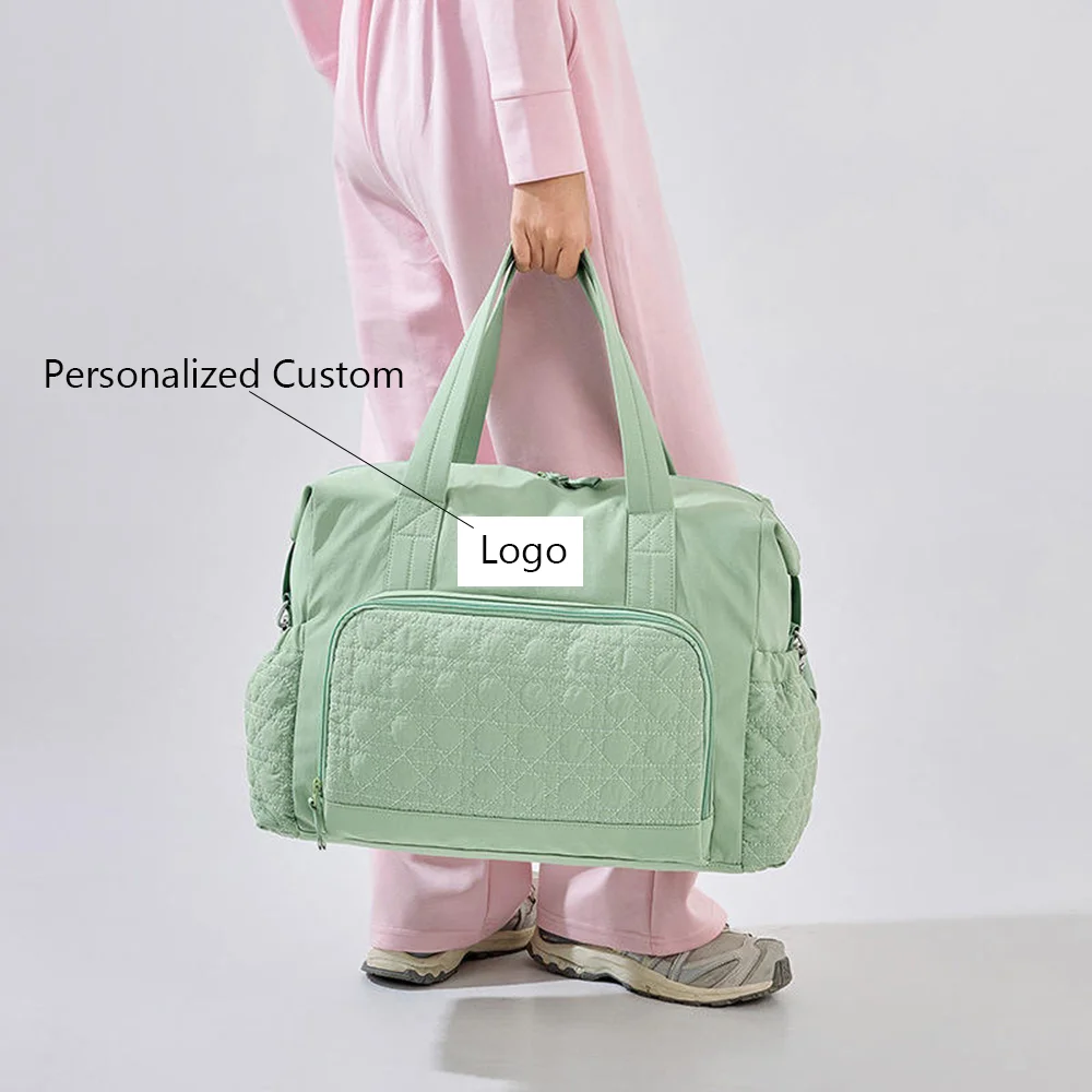 

Женская ручная сумка для мамы, модная дорожная сумка большой вместимости, сумка через плечо для сухого и влажного разделения, спортивная сумка для йоги для занятий спортом, повседневного использования, хранения