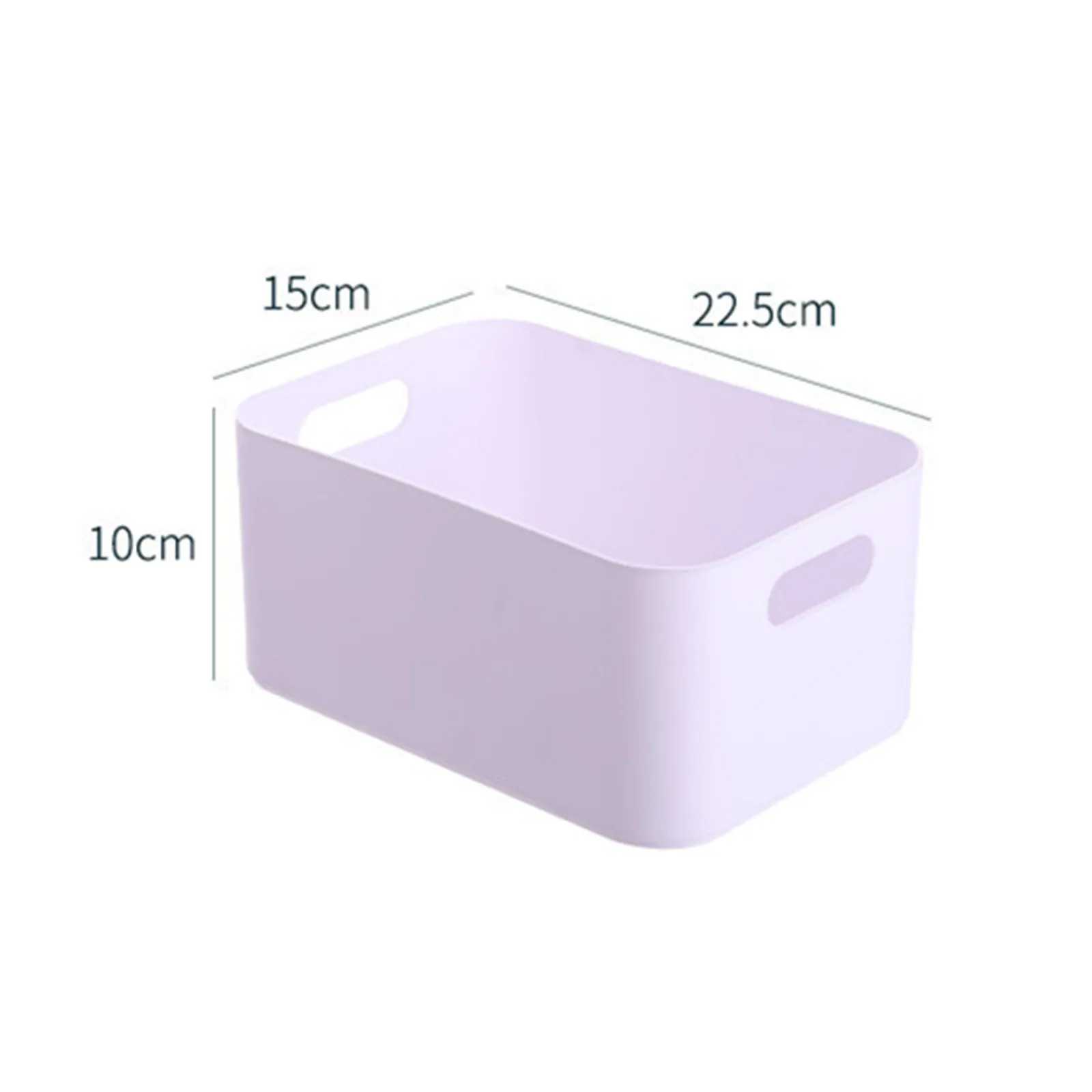 Plastic Storage Basket Cosmetic Storage Basket  Desktop Sundries Snack Storage Boxhousehold kitchen sorting box