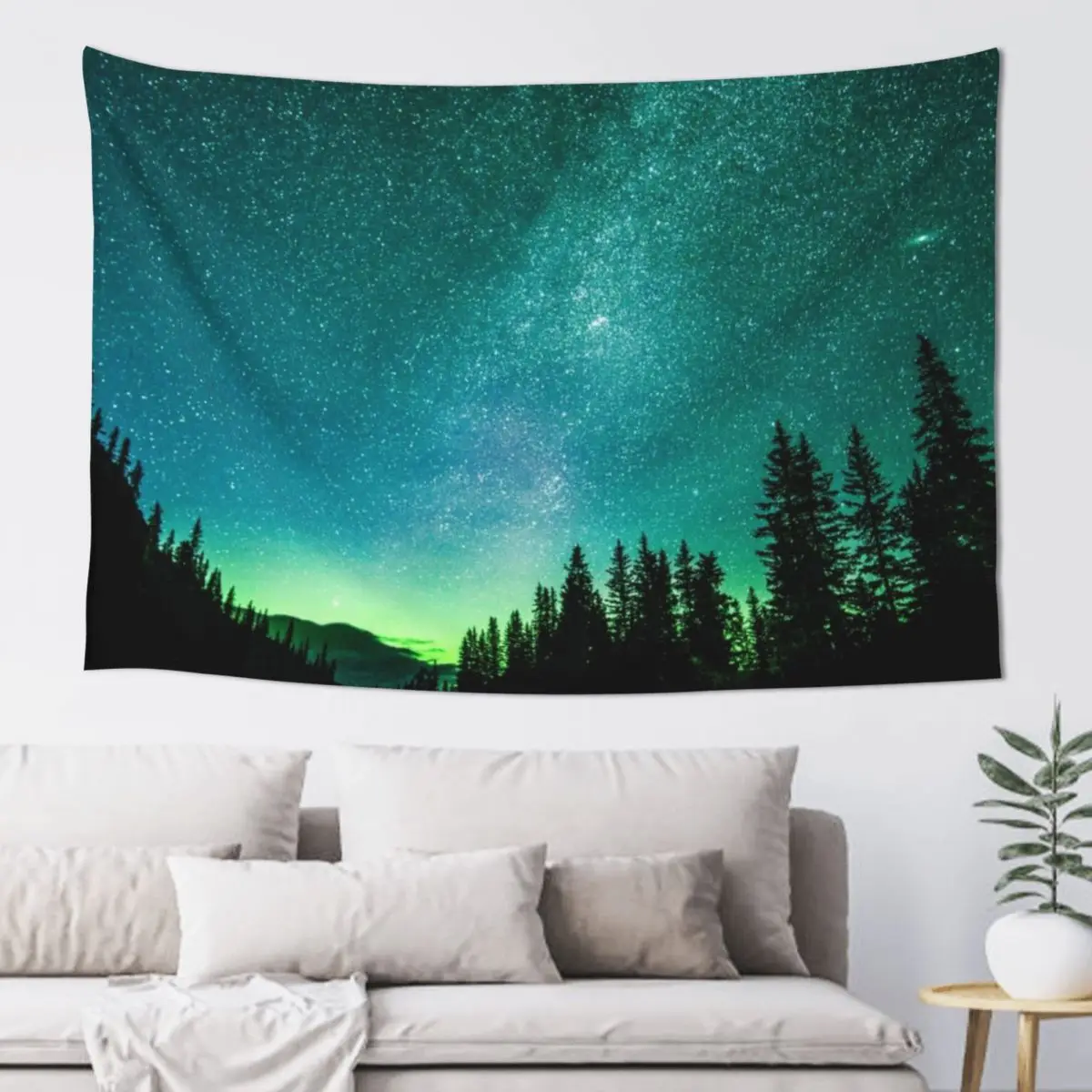 

Aurora Borealis aka Northern Lights Tapestry Room Decorations Aesthetic Wall Hanging Decor Wall Art Tapestry