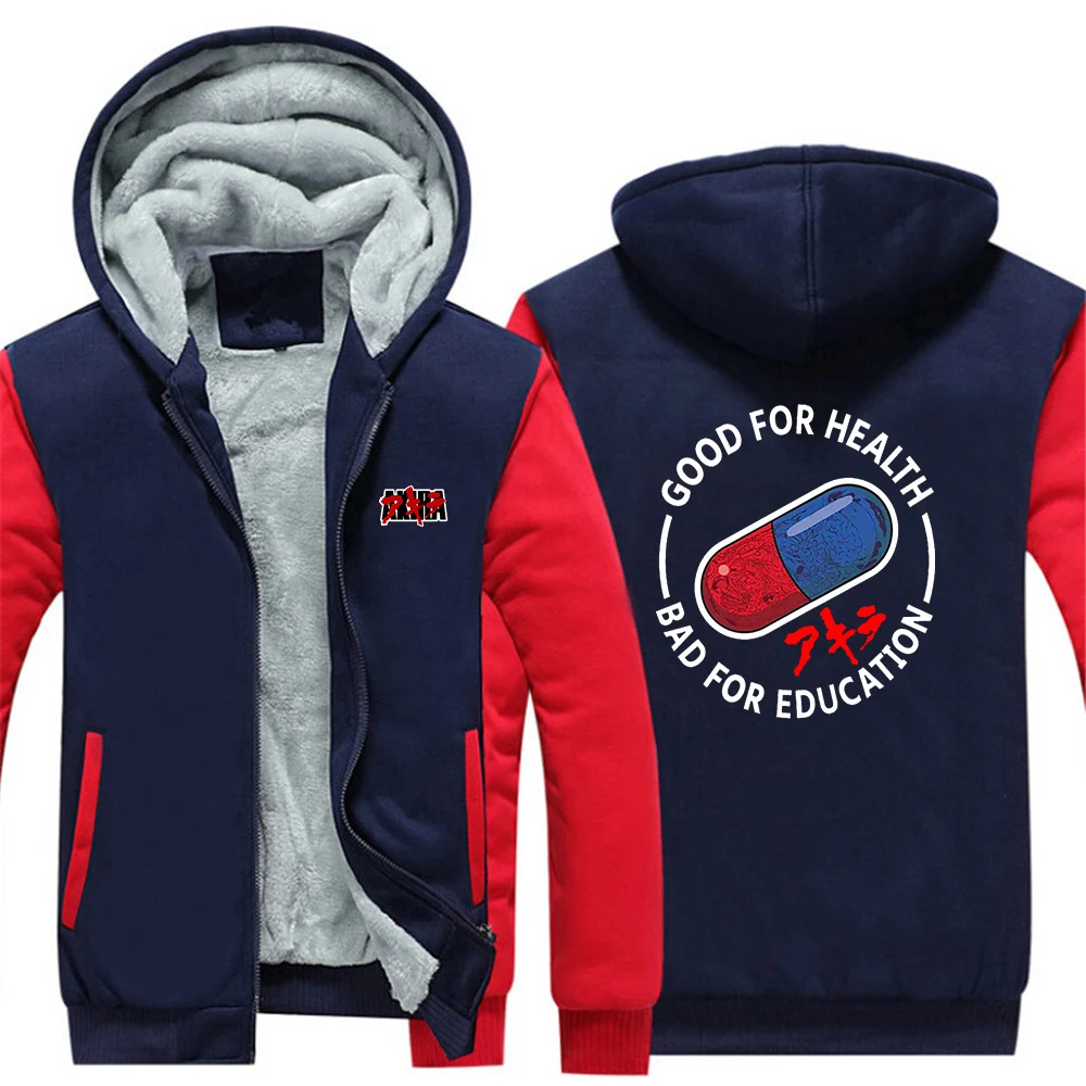 

Холодостойкая альпинистская одежда, куртка японского аниме Akira, устойчивые к морщинам и износу толстовки с капюшоном, пальто