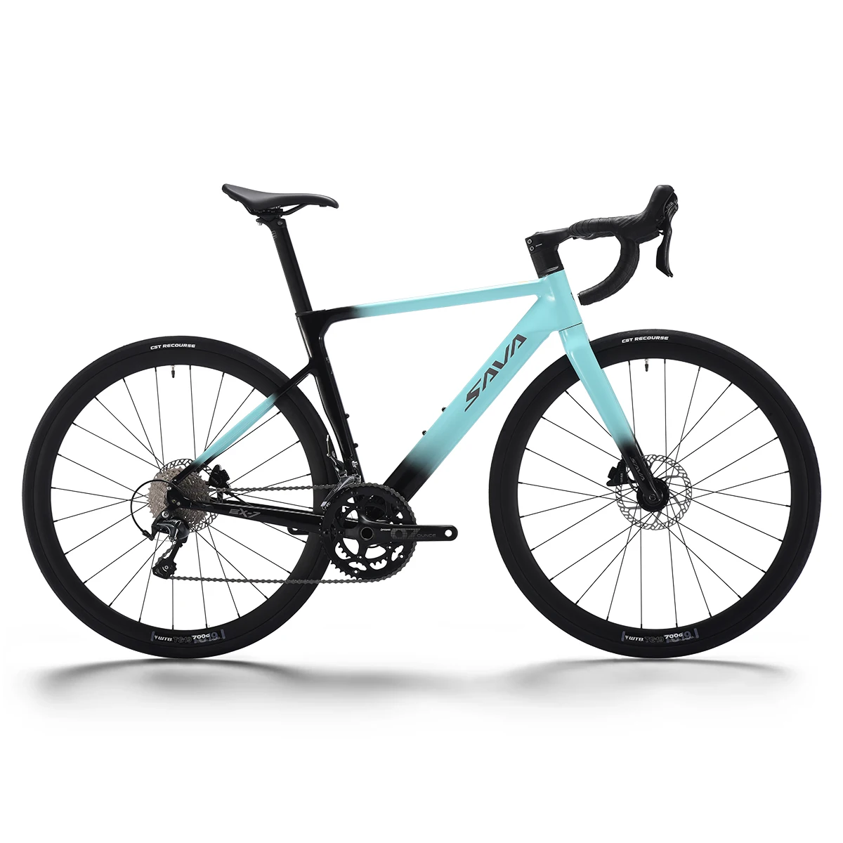 AliExpress SAVA EX7-S 2026 Adult Road Bike, Aluminum Frame, TIAGRA R4700 20-Speed Drivetrain, 700C Adults Bicycle