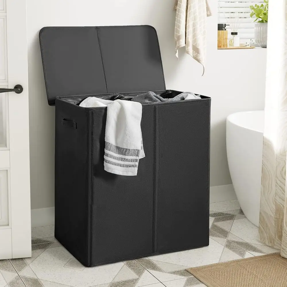 Divided Laundry Basket