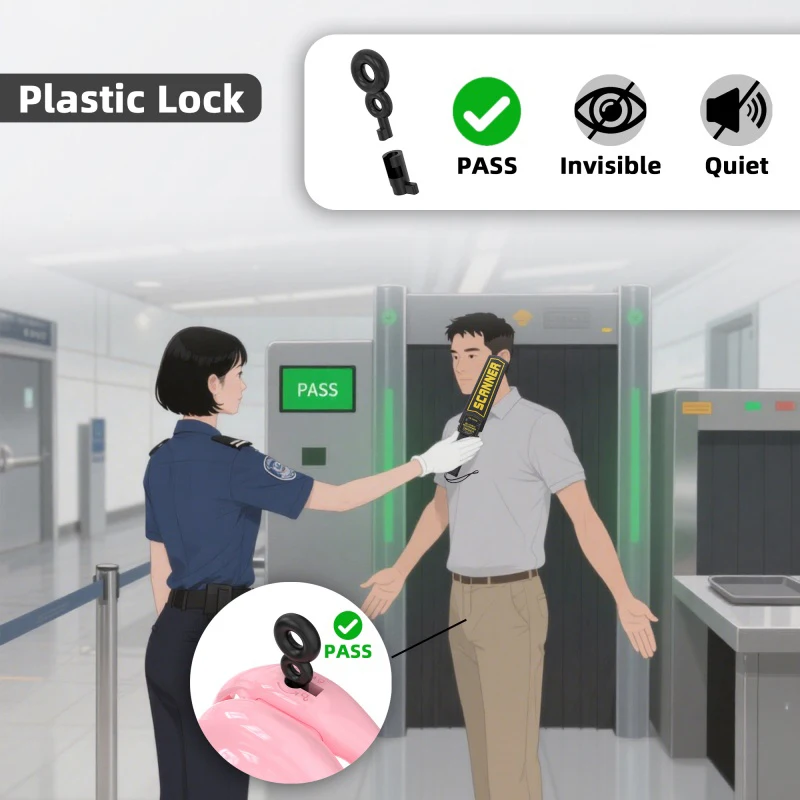 Kunci Keperawanan Mini Baru dari Karet Lunak CB Lock untuk Pria, BDSM, Alat Bantu Seks untuk Sissy dengan Kateter 6 Cincin, Mainan Seks untuk Pria