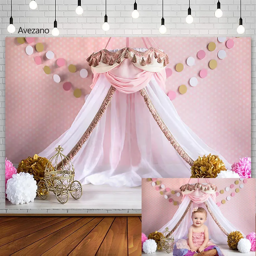 Детские фоны на день рождения розовый цветочный торт разбивать портрет девушка мальчик декор Фотография фон для фотостудии