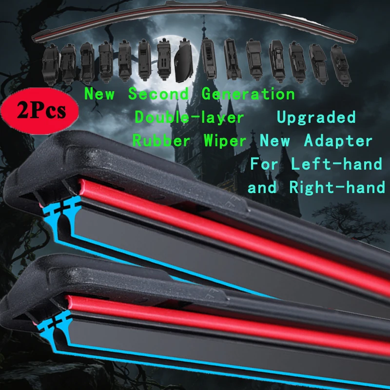 For HONDA BR-V BR V 2016-2021 Car Windshield Wiper Blade Front Windscreen Brushes Washer Accessories Window Cleaning Replacement