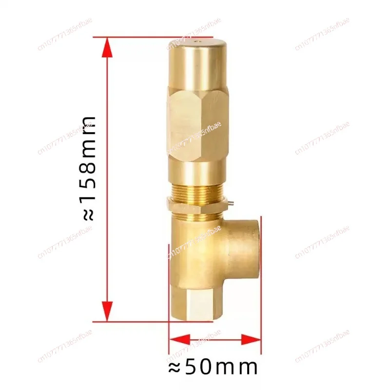 Safety valve Large flow high pressure plunger pump Safety valve accessories Farm fog adaptation AR car wash pump Brass