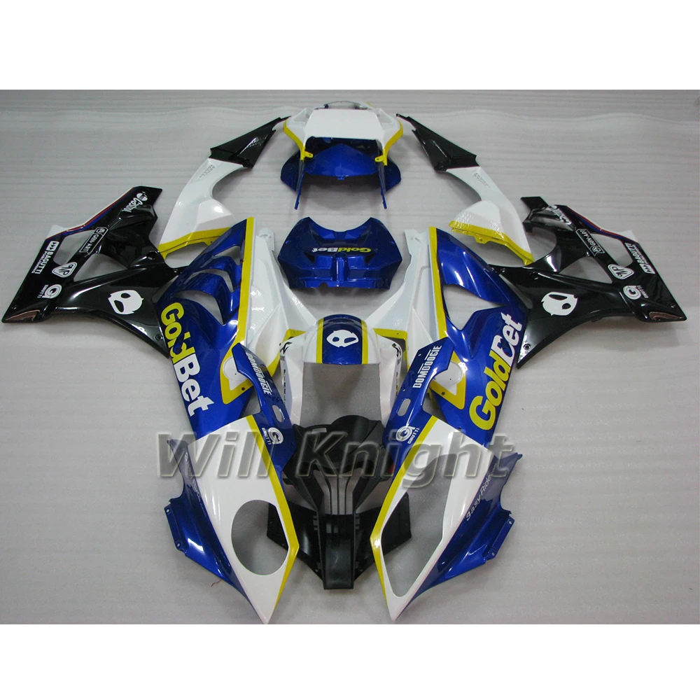 

Intelligent Library Blue White Fairing Body Panel For 09-14 S1000RR 2009 2010 2011 2012 2013 2014