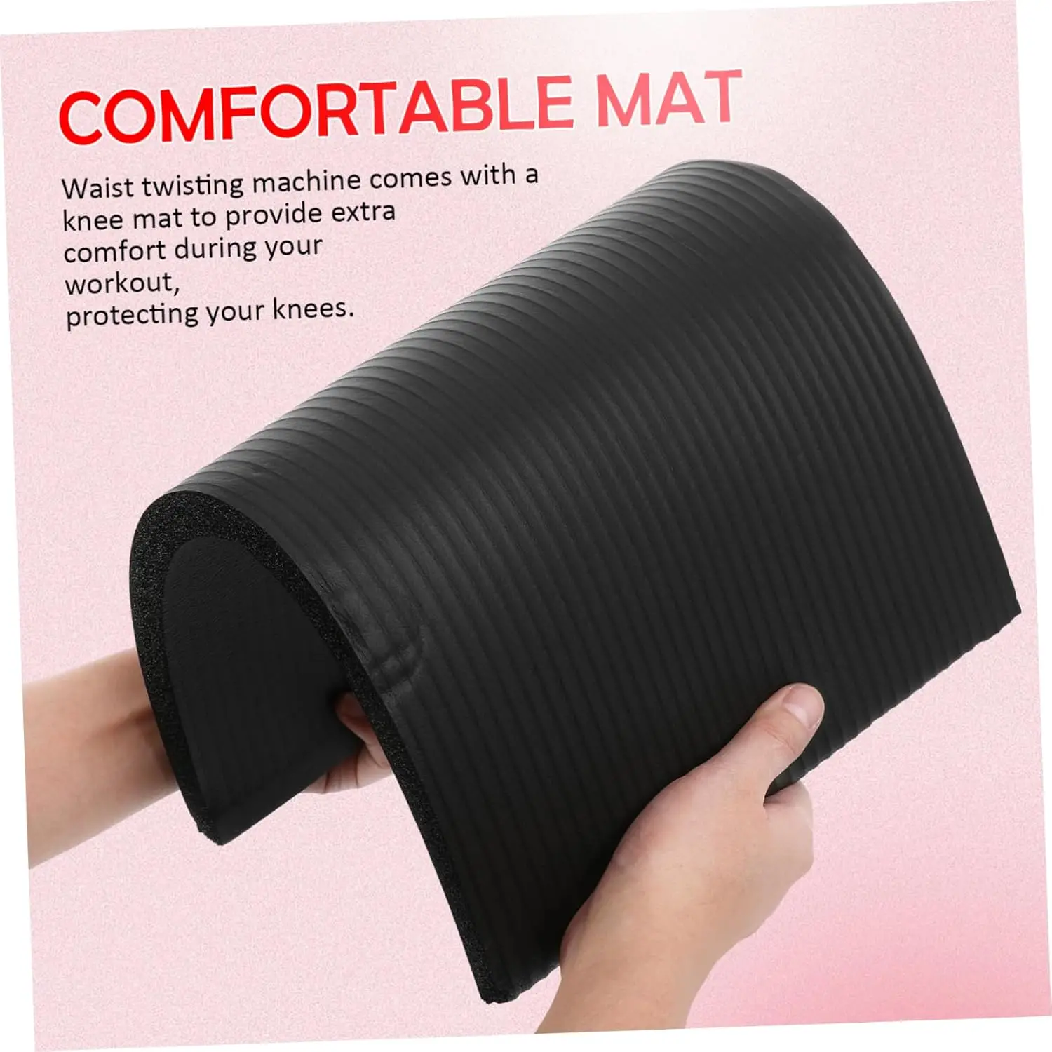 عجلة البطن عجلة البطن المدرب الدوار معدات اللياقة البدنية الصالة الرياضية أداة التمارين المنزلية مع وسادة التدريب للتدريب على العمل الأساسية #3