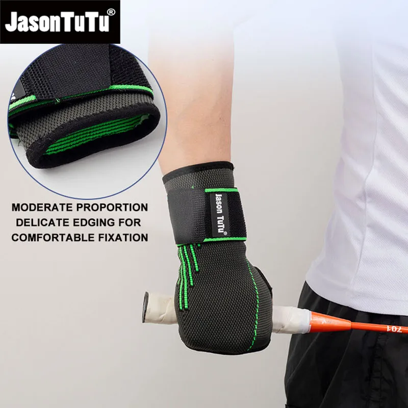 JASONTUTU 1 PCS Sports Adult Weightlifting Fitness Wrist Guard Pressurized Breathable Palm Guard Knitted Hand Guard