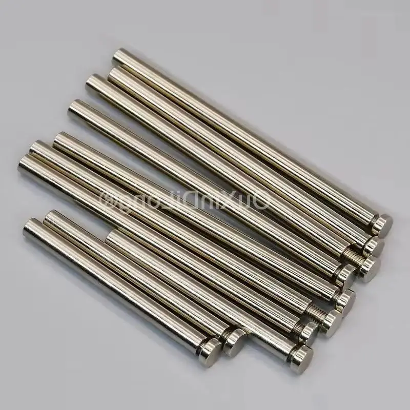 200PCS Solid Advertising Nails Screws Acrylic Display Billboard Glass Standoff Pins Photo Picture Desktop Stand Standoffs Pins