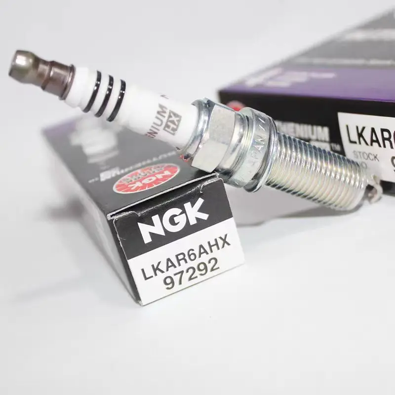 4pcs NGK Ruthenium Spark Plug LKAR6AHX 97292 Suitable For TOYOTA Engine Code 1ZR-FAE, 1ZR-FE, 2ZR-FE NISSAN QR25DE etc