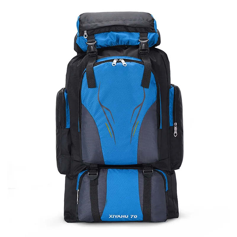 70L アウトドア登山バッグ大容量旅行アウトドアバッグスポーツ登山バッグハイキングバックパック新学期 y2k