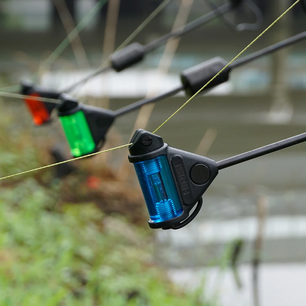 Hirisi B2037 Carp Fishing Swinger Set With Storage Case Multi Color LED Light Bite Hanger Indicator Carp Fishing Accessories view 4