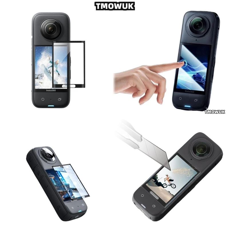 

For Insta360 X3/X4/X5 GPS Professional Shield Flexible Surface Armor Lens Protector Accessory Kit