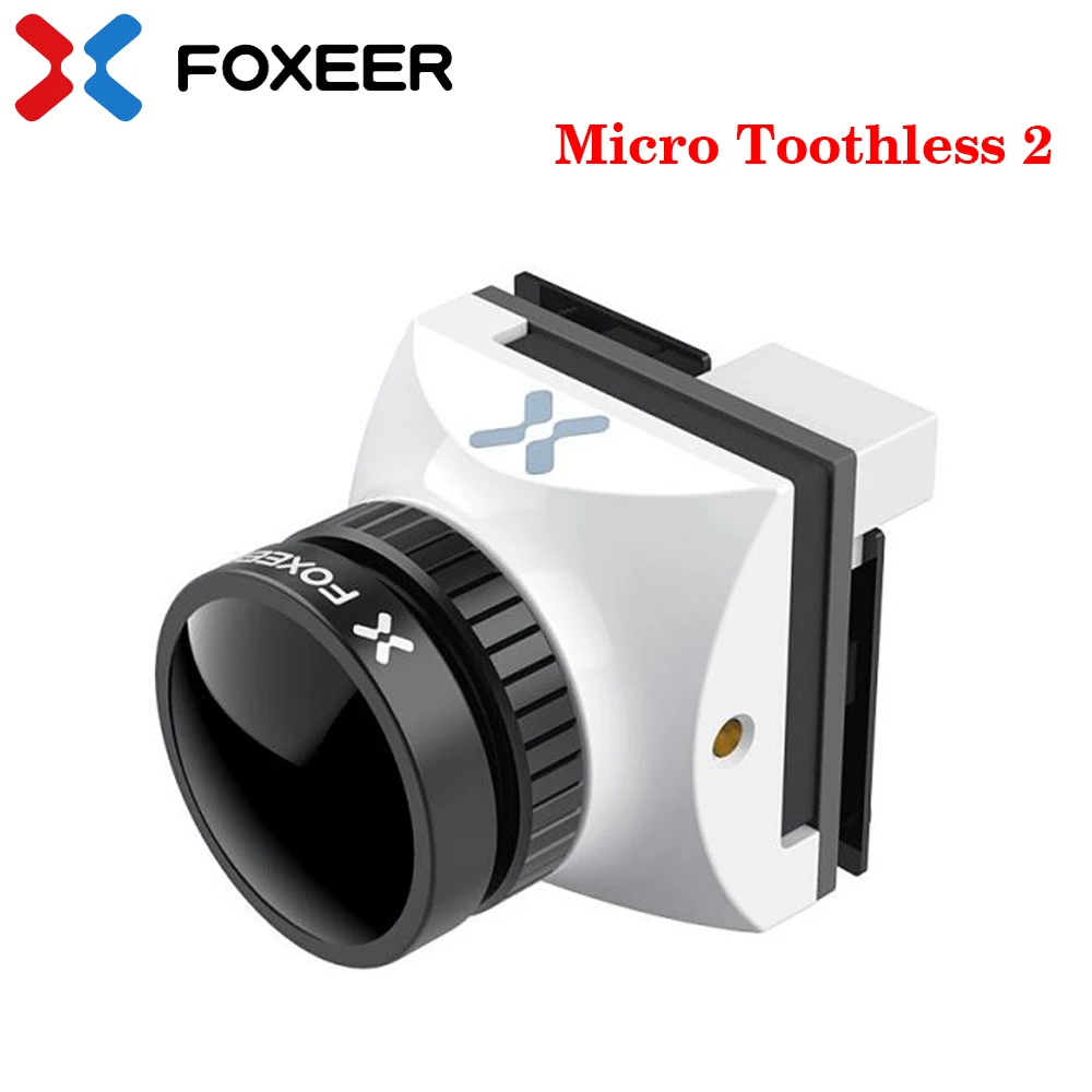 FOXEER-cámara Micro sin dientes 2 FOV conmutable FPV StarLight, Sensor de 1/2 ", Super HDR para Dron RC FPV