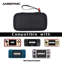 ANBERNIC Hard Carrying Case for RG35XX H/RG353M/K101/RG280M Retro Game Console Travel Storage Holder With Mesh Bag For SD Card