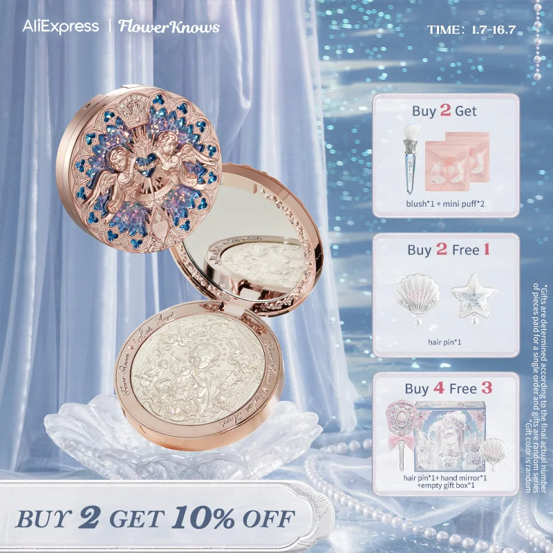 

Flower Knows Little Angel Collection Embossed Highlighter