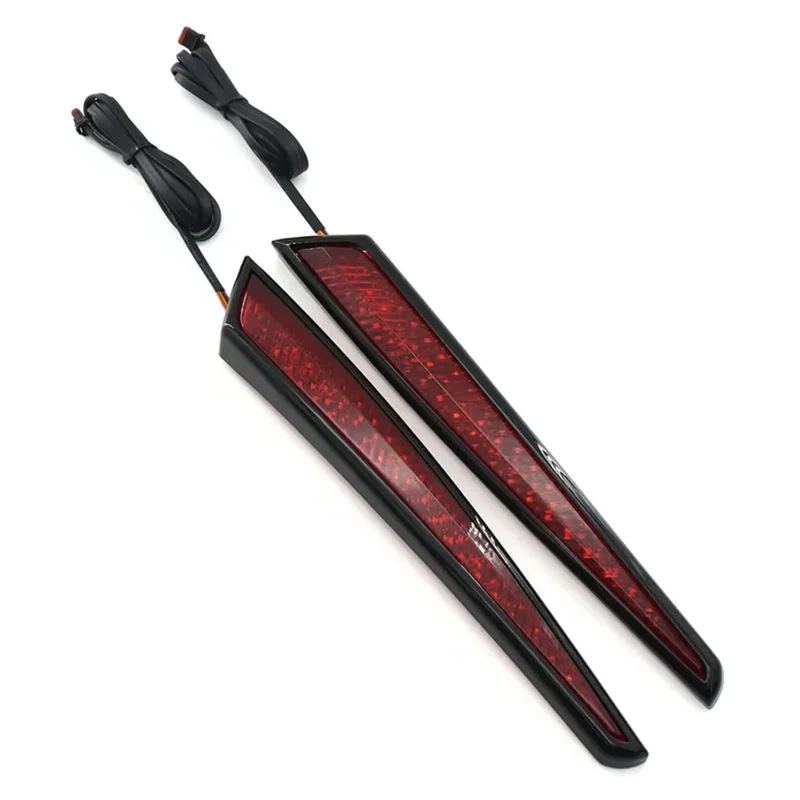 A65P-دراجة نارية علوية سبار صندوق الجذع الجانب ضوء ديكور مصباح ليد مصباح لهوندا Goldwing GL1800 2021-2023