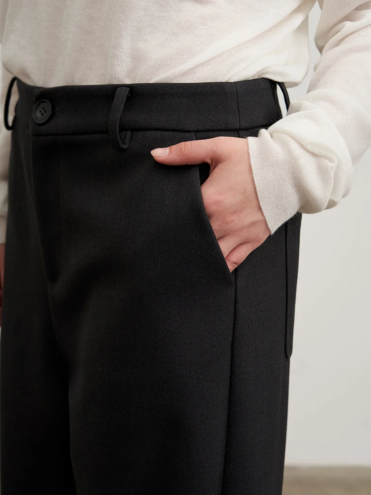 LIEDU Autumn Daily Women High Waist Flared Wide Leg Pants Plus Size Soft Stretch Work Trousers Office Elegant Casual Outfit 4 LIEDU Autumn Daily Women High Waist Flared Wide Leg Pants Plus Size Soft Stretch Work Trousers Office Elegant Casual Outfit 4