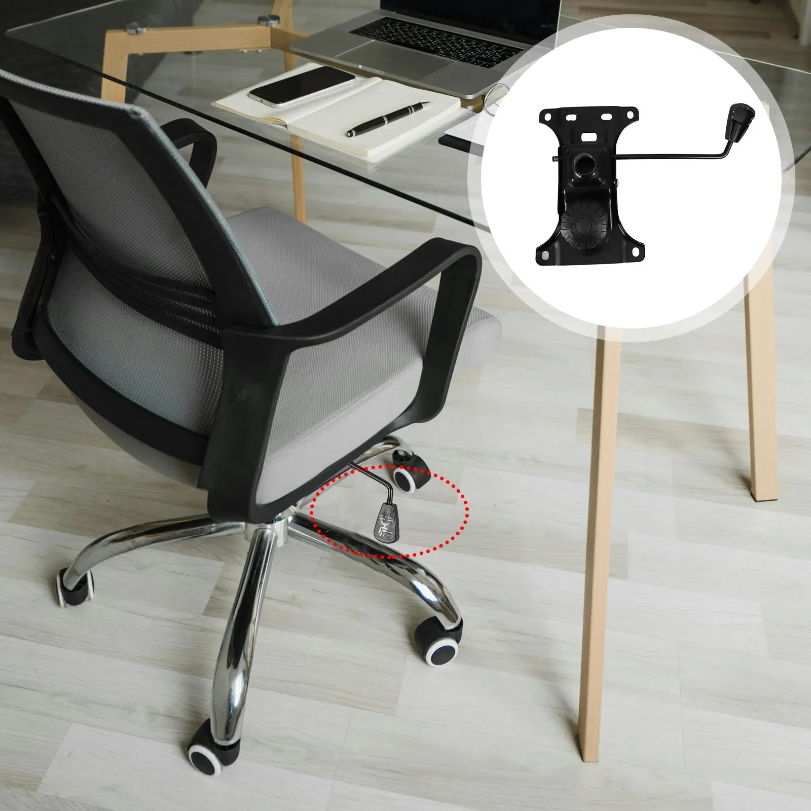 Swivel Chair Base Rotating Replacement Plate Turntable Bearing Halloween Christmas Bar Stools Swivel Plate Heavy