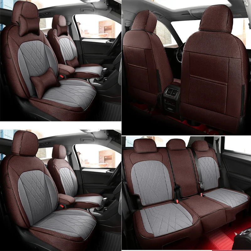 

1:1 индивидуальные льняные чехлы на автомобильные сиденья для BMW E91 Touring 2005 ~ 2011 F11 Touring 2010 ~ 2016 I3 2014 ~ 2019 авто аксессуары для интерьера